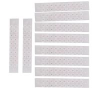 YIZITU Lot de 200 patchs jetables pour soins des oreilles - Pour acupunctures - Autocollants de massage à pointe transparente