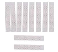 YIZITU Lot de 200 patchs jetables pour soins des oreilles - Pour acupunctures - Autocollants de massage à pointe transparente