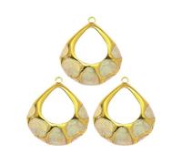 YIZITU Lot de 3 pendentifs en forme de serpent en forme d'étoiles de mer avec chaîne en acier inoxydable pour femme, plaqué or et argent, taille unique, Comme décrit, Comme décrit