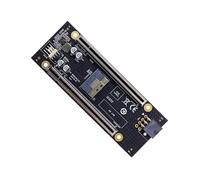 YIZITU Low-Profile PCIe 4 Expansion Card Divides X16 Slot for 10GbE Adapters & SSD Storage PCIe Adapter