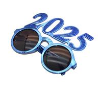 YIZITU Lunettes fantaisie pour fête du Nouvel An 2025 Accessoires photo Célébration Nouvel An Décoration de fête Accessoires photo