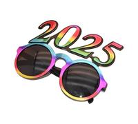YIZITU Lunettes fantaisie pour fête du Nouvel An 2025 Accessoires photo Célébration Nouvel An Décoration de fête Accessoires photo