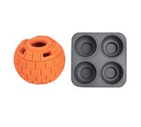 YIZITU Mangeoire pour chien en silicone souple résistant à la mastication pour une alimentation plus lente et un entraînement d'exercice d'alimentation jouet d'entraînement du comportement du chien