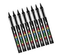 YIZITU Marker Pen Highlighter Art Pen Artist Acrylic Markers Brush Pens with Soft Brush Tip for Kids Drawing and Craft Activity Watercolor Brush Pens