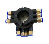 YIZITU Matériel d'ingénierie Valves de pneu Changeur de pneu Coupleur Outil de démontage de pneu pour une utilisation à long terme dans les machines à changement de pneus Valves rotatives