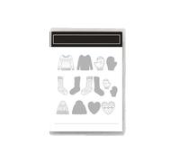 YIZITU Matrice en Métal Facile À Utiliser pour Les Décorations De Noël Associée À des Tampons Silicone Transparent pour des Projets Créatifs Matrice Métal De Noël