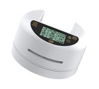 YIZITU Mélangeur automatique de cartes avec rotation à 360 degrés, opérations silencieuses pour les fêtes et les casinos, dispositif de mélange de cartes rechargeable