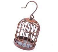 YIZITU Modèle De Cage À Oiseaux Réaliste Construction en Fil Métallique Conception Délicate Jouet Éducatif Et Décoration De Bureau pour La Maison Et Le Bureau Cage À Oiseaux en Fer