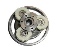 YIZITU Module Haute Efficacité 1 Embrayages Ensemble D'engrenages Planétaires pour Moteurs De Scooter De Vélo Électrique Fer À 36 Dents avec Engagement Précis Trajet en Ville Vélo Électrique