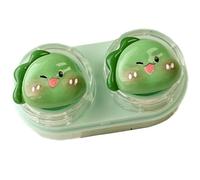 YIZITU Organisateurs de lentilles coulissants à ouverture coulissante pour voyage essentiel avec outil de retrait, Vert