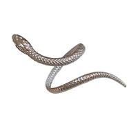 YIZITU Parure de bijoux tendance et élégante en forme de serpent gothique avec bracelet manchette et serpents pour homme et femme, taille unique, Comme décrit, Comme décrit.