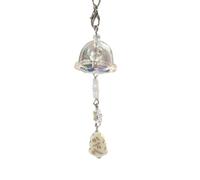 YIZITU Pendentif flocon de neige en acrylique fait à la main - Accessoire de téléphone coloré pour améliorer l'esprit des vacances et les styles individuels