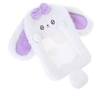 YIZITU Porte-carte photo en peluche avec motif animal de dessin animé - Étui de protection pour fille - Porte-carte photo en peluche - Étui de protection pour carte de bus, C