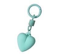 YIZITU Porte-clés en forme de cœur style coréen - Porte-clés créatif pour sac à dos - Ornements suspendus - Breloque de sac à main - Style coréen - Porte-clés en forme de cœur, Vert coréen