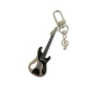 YIZITU Porte-clés en forme de guitare électrique pour les amateurs d'art