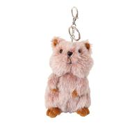 YIZITU Porte-clés kangourous tendance en peluche pour femme et fille - Accessoire de bijoux d'anniversaire