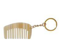 YIZITU Porte-clés miniature unique en forme de peigne créatif, anneaux à la mode, décoration de sac à dos, accessoires tendance pour femmes, brosse à cheveux de voyage