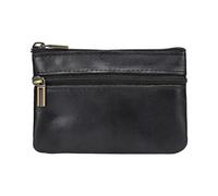 YIZITU Porte-Monnaie en Cuir De Cheval Portefeuille Permanent Dense pour Les Rudiments du Quotidien Garde-Monnaie De Transport Quotidien