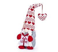YIZITU Poupée en peluche faite à la main pour Saint-Valentin, anniversaire de mariage, petite amie, épouse