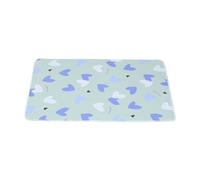 YIZITU Protège-Matelas Menstruel en Coton Lavable en Machine Réutilisable pour Incontinences Cutanées Sensibles Tapis Menstruel Réutilisable en Coton pour Adultes