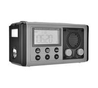 YIZITU Radio Multifonction avec Manivelles Solaires Alimentation Électrique Réception WXBand Conception Étanche Alarme pour Manivelles De Camping