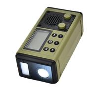 YIZITU Radio Multifonction avec Manivelles Solaires Alimentation Électrique Réception WXBand Conception Étanche Alarme pour Manivelles De Camping