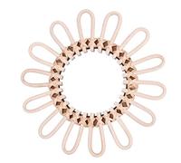 YIZITU Rotin rond maquillage innovant art décoration dressing salle de bain mural salle de bain armoire murale
