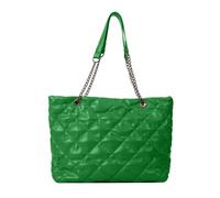 YIZITU Sac à bandoulière fourre-tout de grande capacité pour femme et fille, couleur unie, sac à main polyvalent, tendance, shopping, bandoulière en similicuir 2023, Vert, One Size