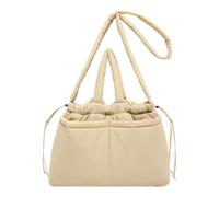 YIZITU Sac à bandoulière polyvalent avec cordon de serrage, sangle réglable, sac à main pour la maison et les voyages, kaki, One Size