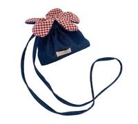 YIZITU Sac à bandoulière unisexe moderne avec coutures renforcées et cordon de serrage - Design ergonomique - Convient pour les trajets quotidiens et les courses - Tendance - Noir, Cowboy bleu foncé