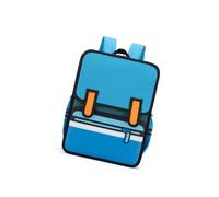 YIZITU Sac à dos en tissu Oxford pour enfants avec motifs de dessins animés, sac d'école, sacs à livres décontractés pour les amateurs d'anime, sac à dos de voyage pour enfants, bleu