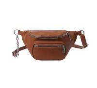 YIZITU Sac banane créatif pour femme avec design spacieux en polyuréthane pour les trajets et les loisirs, marron, One Size