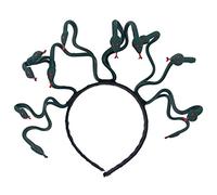 YIZITU Serre-tête serpent portable pour Halloween, costume de méduse, costume de serpent, bandeau pour adulte et enfant