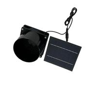 YIZITU Systèmes De Ventilation À Haute Efficacité Ventilateur D'échappement 5W Solution De Ventilation Extérieure pour Les Serres Et Les Abris d'animaux