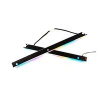 YIZITU Tapis flexible ARGB LED fin 0,5 mm pour cartes mères avec extension de module et adaptateur ARGB 16,8 millions d'effets de couleur