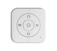 YIZITU Télécommande À 5 Boutons pour Combinaisons De Lumière Ventilateur Résidentiel Option Code Unique 1000000 Conception du Corps ABS Télécommandes Lumière Ventilateur Domestique Les