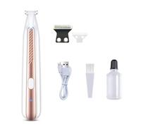 YIZITU Tondeuse à pattes de chien en céramique sans fil rechargeable avec moteur à faible bruit et poignée ergonomique pour animal domestique