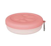 YIZITU Travel Dogs Bowls for Small Size Pet Portable Dog Food Bowl Water Cup Cats Dish with Lid Cover for Camping Parking Cats Bowls for Travel Portable Pet Food Water