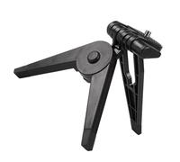 YIZITU Trépied D'appareil Photo À Angles Multiples Conception Pliable Réglage Rotatif À 180 ° Construction en Métal ABS Compatibilité avec Téléphone Stable