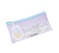 YIZITU Trousse à crayons de grande capacité, résistante à l'eau, légère et transparente, pour étudiants, adultes, enfants, violet