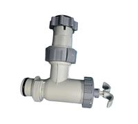 YIZITU Vannes à piston et adaptateur de pompes conçues pour les équipements de piscine à haut débit Unité de filtration 10747 10722