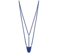 YiZYiF Femme Maillot de Bain 1 Pièce String Monokini Micro Bikini Sexy Body Tankini Bandage Mini G-String Lingerie Erotique Combinaison Plage Natation Swimwear Bleu Royal Taille Unique