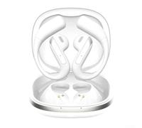 YJ55 Casque de traduction AI sans fil à oreilles ouvertes offrant une interprétation en temps réel en 164 langues pour les étudiants et les professionnels (blanc)