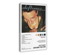 YJACED Album de musique Around The Fur 2020 - Poster sur toile pour décoration de chambre à coucher, bureau, cadeau - 50 x 75 cm