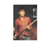 YJACED Mini affiche vintage originale de magazine Clipping - Blur's Damon Albarn (séance photo de 1994) sur toile pour décoration de chambre à coucher, bureau, chambre, cadeau, 50 x 75 cm