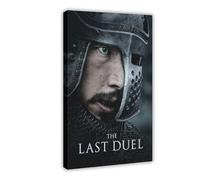 YJACED Poster du film The Last Duel sur toile - Décoration murale pour salon, chambre à coucher - 40 x 60 cm
