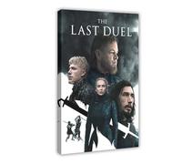 YJACED Poster sur toile « The Last Duel » - Décoration murale pour salon, chambre à coucher - 30 x 45 cm