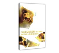 YJACED Poster sur toile The Lodger A Story of The London Fog - Décoration murale pour salon, chambre à coucher - 50 x 75 cm