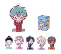 YJacuing Alien Stage Passion Love Series Blind Box Porte-clés en acrylique officiel ALNST 3ème anniversaire, multicolore, Whole Set, Contains All of 6 Characters