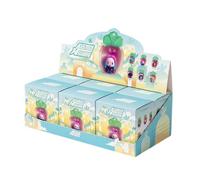 YJacuing Porte-clés Alien Stage Rabbit Series Blind Box Carotte avec mini figurine, breloque officielle de sac mystère ALNST, multicolore, Whole Set, Contains All of 6 Characters